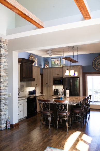kitchen remodelers create open concept