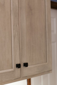light wood cabinets