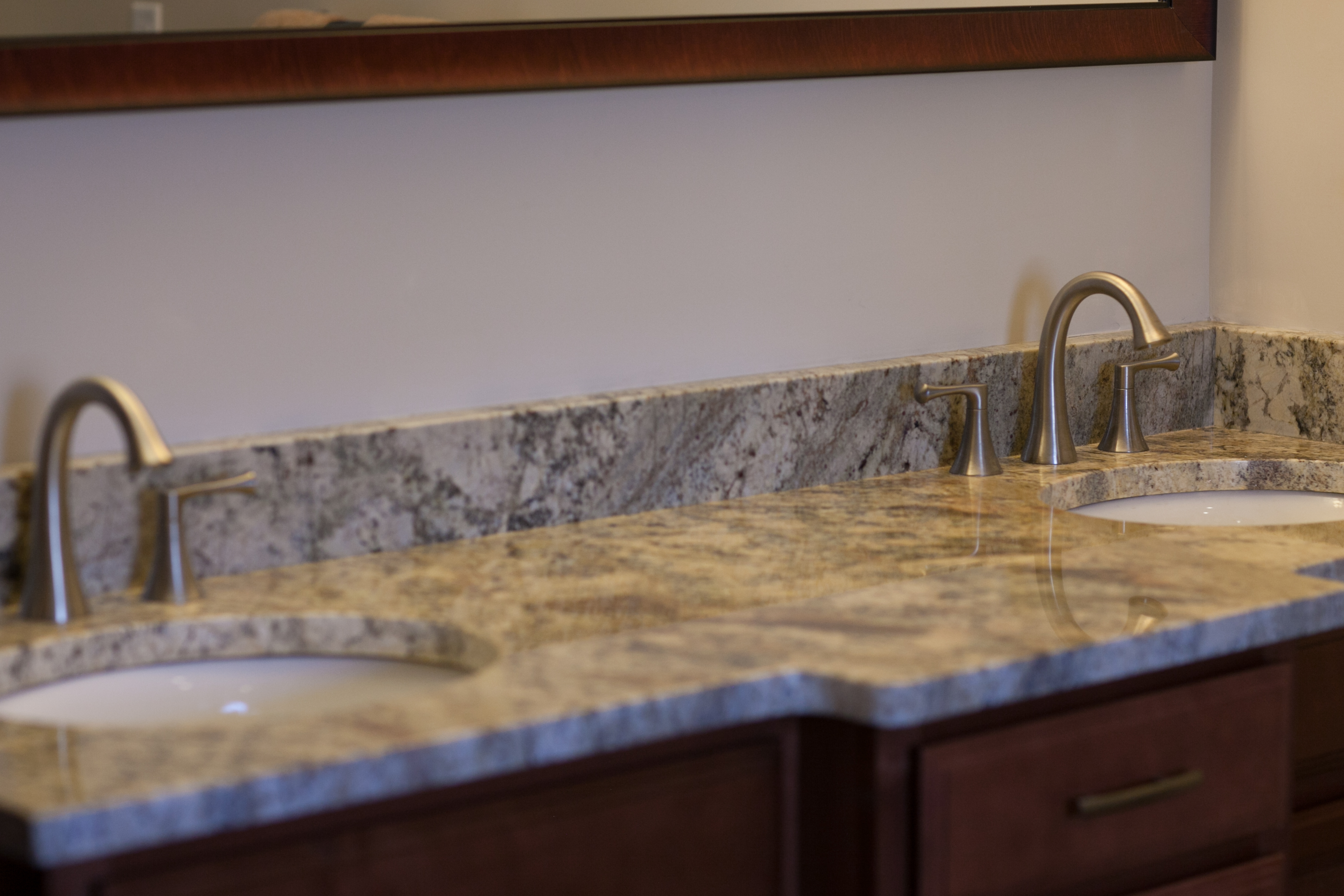 Granite Countertop Bathroom Remodel Pinnacle Homes Inc